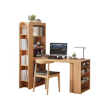 【HappyLife】實木伸縮書桌 115公分 Y12175原木