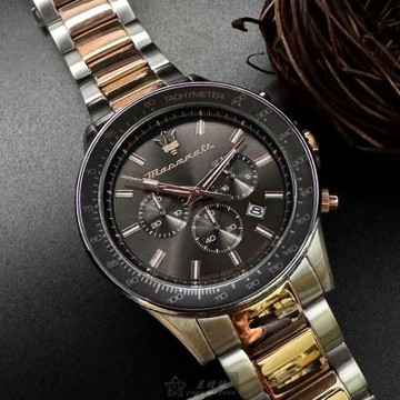 MASERATI 瑪莎拉蒂 男錶,44mm錶徑,編號:R8873640021