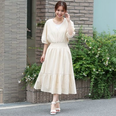 無地楊柳カシュクールワンピースの通販 4 915件の検索結果 Lineショッピング