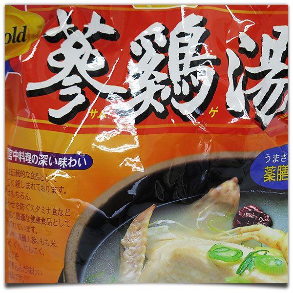 マニカ 参鶏湯サムゲタン レトルトパック(800g)