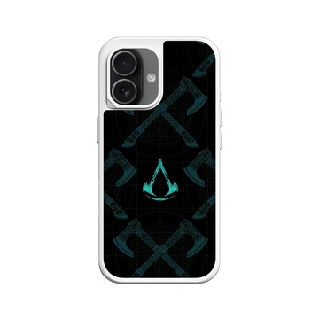 iPhone 17 SolidX 白 - Assassin's Creed - Valhalla - Dual Axes