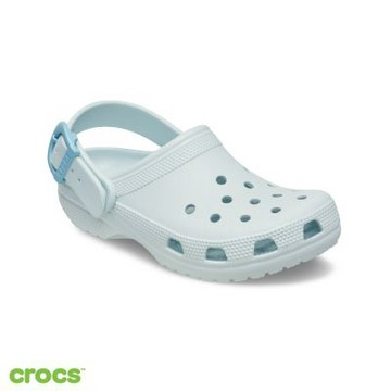 Crocs卡駱馳 (中性鞋) Classic Buckle 經典彩扣克駱格-冰藍色 213347-5EA