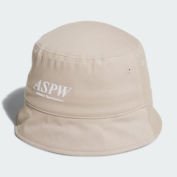 【ADIDAS】MH BUCKET HAT 休閒帽 男女 米色-JF1205