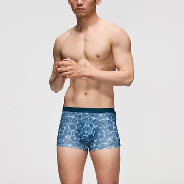 DADADO-時尚系列-科技超細纖維 M-LL合身平口內褲(藍紫色) GHM404PB