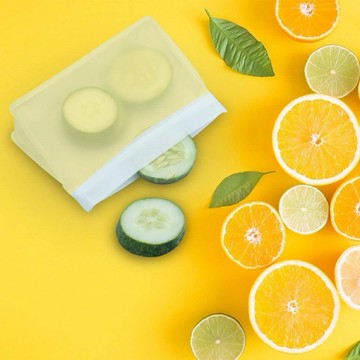 現貨在台｜PEVA環保食物保鮮袋 萬用袋 可重複使用 15x11x5cm