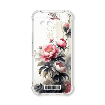 Pixel 8 / 8 Pro / 8a 殼 TRON GOOGLE Pixel 8A 水墨牡丹花  載具 四角防摔殼 手機殼