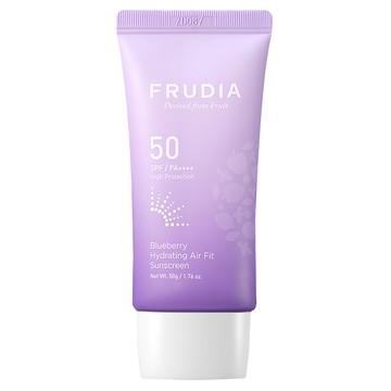 FRUDIA藍莓保濕輕薄防曬乳 SPF50 PA++++ 50ml  高效保濕  清爽不黏膩  妝前防護  1盒