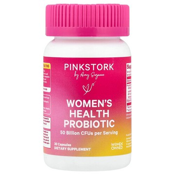 Pink Stork, 女性健康幫助益生菌，30 粒膠囊