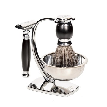 [快速出貨]【FREED】雙刃式刮鬍刀天行者禮盒五件組-極致黑 客製化刻字 生日禮物 送禮推薦 男生禮物 摩羯座 水瓶座 禮物獨家 新品上市 情人節禮物