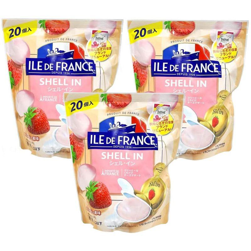 ILE DE FRANCE シェルイン クリームチーズ入りデザート (400g) ×3個