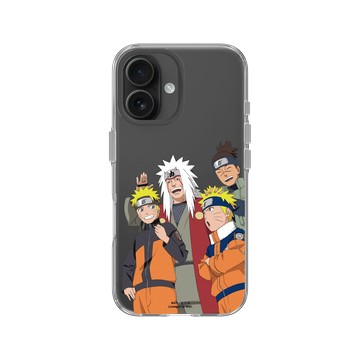 iPhone 16 Clear 透明 - 火影忍者 Naruto - 鳴人&自來也&伊魯卡老師