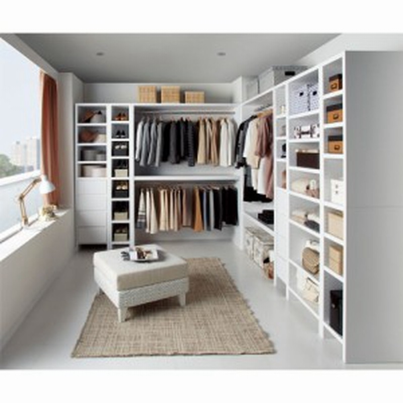 家具 収納 衣類収納 ハンガーラック ウォークインクローゼット収納シリーズ ハンガータイプ 幅150cm 奥行55cm 通販 Lineポイント最大1 0 Get Lineショッピング