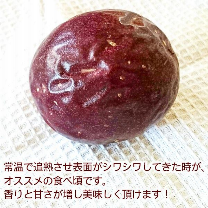 ウリミバエ防除検査合格品〉沖縄県産 パッションフルーツ約3.2kg