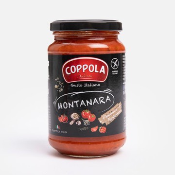 義大利Coppola 無加糖蘑菇番茄麵醬350g
