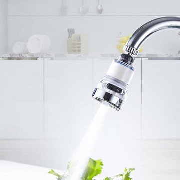 宜卡家居 廚房水龍頭可濾花灑凈水增壓防濺噴頭可調節通用轉接頭