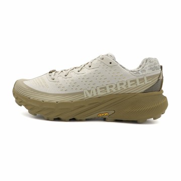 【全館滿額折】 Merrell Agility Peak 5 米白棕 網布 黃金大底 休閒 登山鞋 男款 B5489【新竹皇家 ML068047】