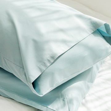 Poem Hotel 120支紗高級飯店式枕頭套  1個  淺藍色  70 x 55 cm