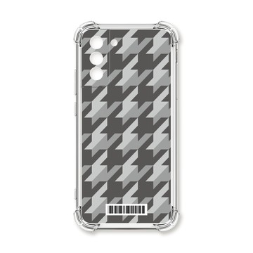 S系列(其他) 殼 TRON 三星 S21 FE 5G 立體千鳥紋  載具 四角防摔殼 手機殼