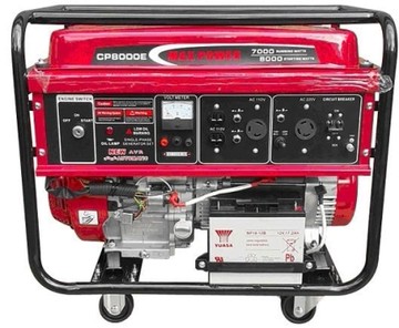 [ 家事達 ] CP5500E 電動起動四行程發電機-5500W (含輪)　殺很大