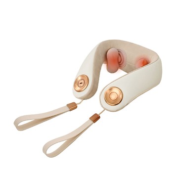 tokuyo 無線溫感刮刮揉頸枕 TH-523 (3D立體點揉式穴位按摩 / 頸部按摩深層有感)