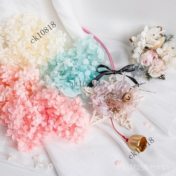 ✨可開發票#永生安娜繡球花瓣diy幹花ins森係拍照道具撒花婚禮婚慶手工仿真#免運費