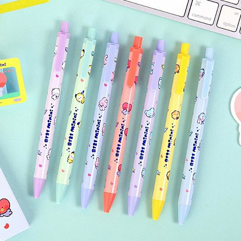 Bt21 Minini ボールペン 韓国 文具 文房具 ペン かわいい Bts 防弾少年団 公式 通販 Lineポイント最大0 5 Get Lineショッピング