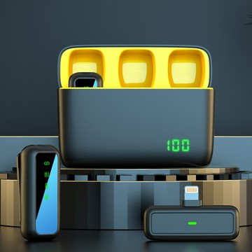 楓林宜居 新款無線麥克風領夾式手機直播話筒短視頻錄音收音戶外降噪麥