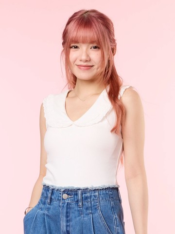 SAISHA, 荷葉領無袖上衣