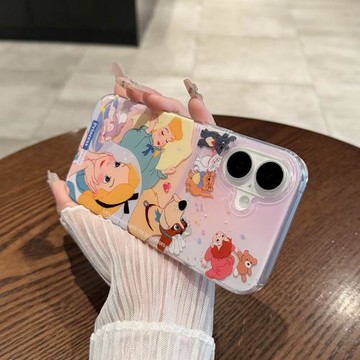日韓少女公主適用于iPhone16手機殼新款雙層亞克力蘋果15promax全包創意14防摔13時尚16pro女款