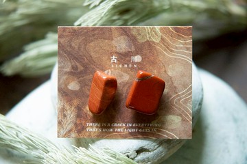 CRACK | 礦物系耳環 |  EARRINGS