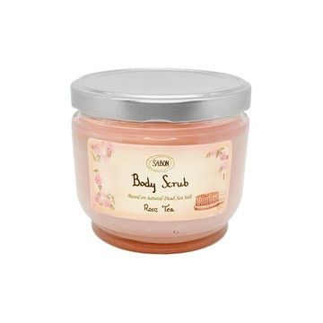 【SABON】玫瑰茶語身體磨砂膏 600g 附木勺