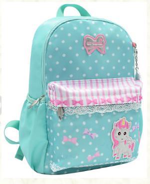 綠 後背包中小容量可放A4紙16L防水尼龍布材質低幼年級書包青少全齡外出郊遊