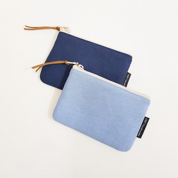 【藍色系】共12色  色票 零錢包 萬用包 卡套 隨身包 拉鏈袋 禮物