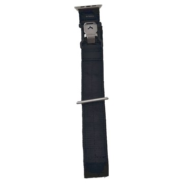 FIDLOCK 瞬扣錶帶 銀扣 for 13 x 3.5 x 1.3cm 24g  Apple Watch Ultra 49/45/44mm  夜黑色  1個