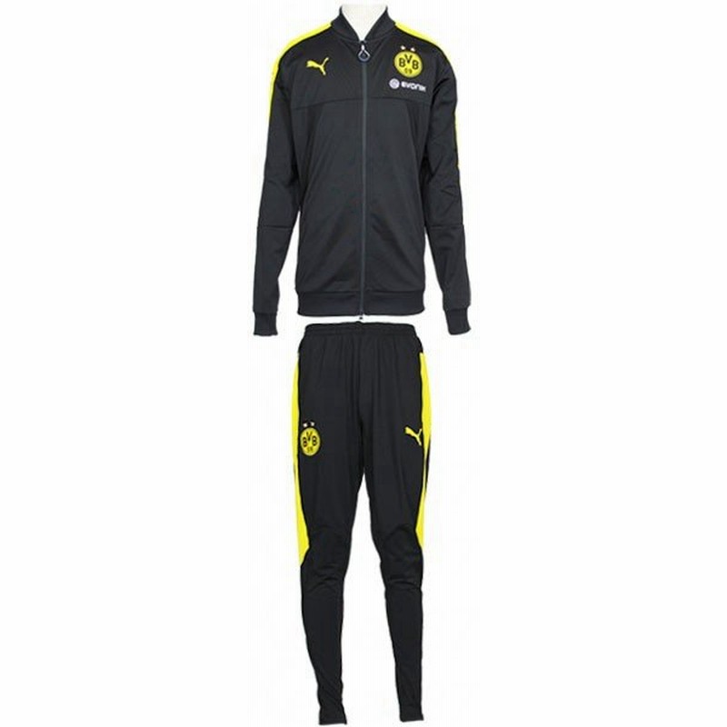 ドルトムント 16 17 アウェイ スタジアムジャケット パンツ上下セット Puma プーマ クラブチームウェアー 通販 Lineポイント最大0 5 Get Lineショッピング