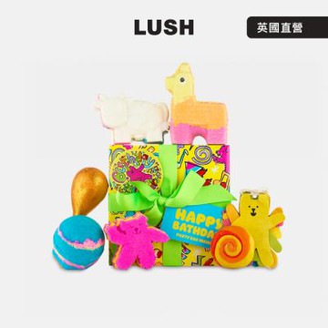 【LUSH 嵐舒】浸浴慶典禮盒 泡澡禮盒(6款泡澡球/柑橘/花香/果香)