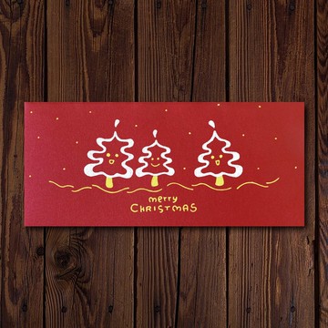 【聖誕】手作手繪 信封袋 紅包袋 no.10