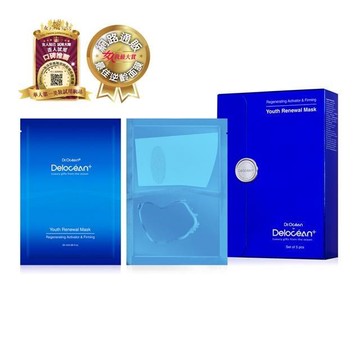 Delocéan+海洋萃進階 逆時超導修復面膜 5pcs《助你青春神隊友》