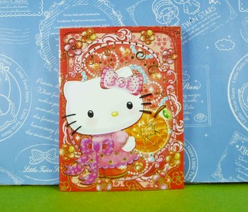 【震撼精品百貨】Hello Kitty 凱蒂貓~紅包袋組~橘子【共1款】