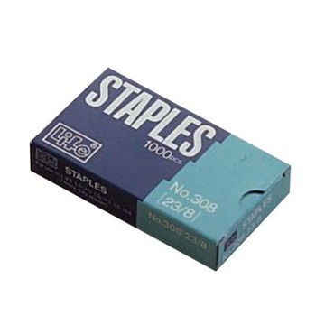 徠福LIFE釘書針NO.308/23/8/8mm/盒