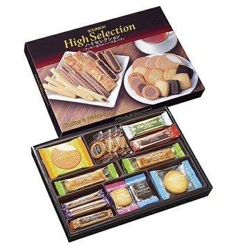 【江戶物語】Bourbon 北日本 High Selection 11種類 精選綜合餅乾禮盒 紙盒 年節禮盒 日本進口