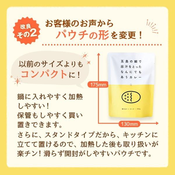 五島の鯛で出汁をとったなんにでもあうカレー（チーズ）10袋セット　送料無料