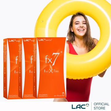 【LAC利維喜】3入組 LeanCut Fx7優纖速飲10包(藤黃果/綠咖啡豆/綠茶萃取物/運動纖盈/女性保健)