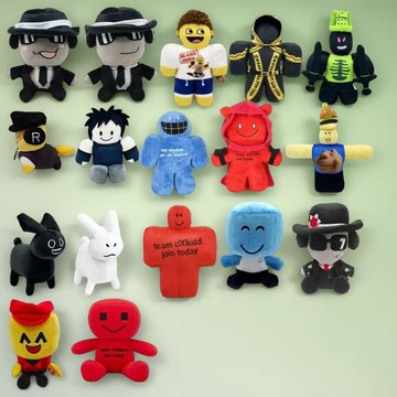 ✨臺灣出貨✨跨境新品forsaken chance plush被遺忘的遊戲周邊毛絨玩偶公仔