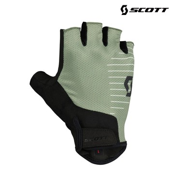 SCOTT Aspect Gel 短指自行車手套419631｜草綠色 (XS-2XL)