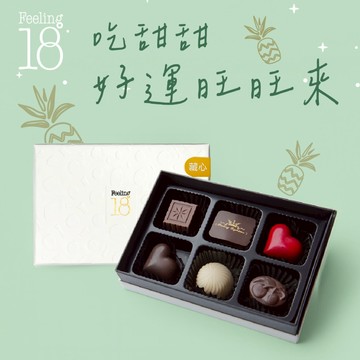 [加油祝福]【Feeling18】藏心禮盒 (6入)