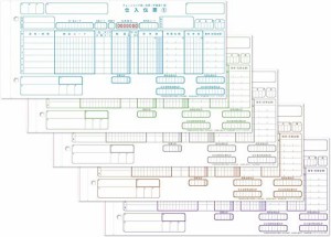 トッパンフォームズ チェーンストア統一伝票　仕入手書１型　100組入