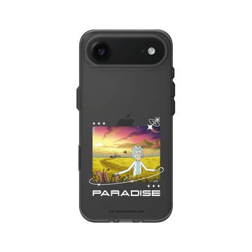 iPhone Air Clear (相機按鈕) 酷墨灰 - 瑞克和莫蒂 Rick and Morty - 天堂裡的瑞克