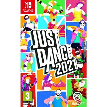 秋葉電玩  NS Switch 任天堂《 舞力全開2021 Just Dance 2021》中英文版