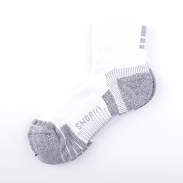 SNORIA 競速極光除臭襪 白 JIO9013